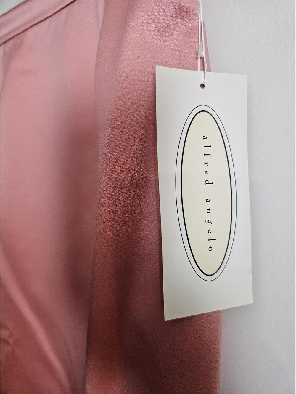 NWT Alfred Angelo Skirt Light Pink Womens Size 8 Satin - Picture 2 of 8